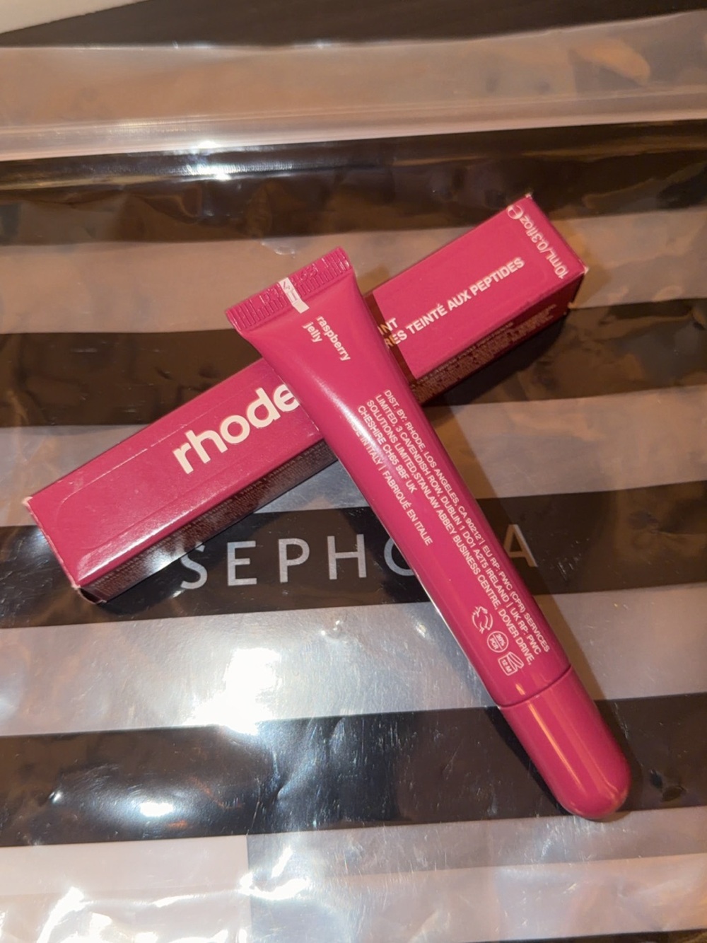 RHODE lip tint — Raspberry Jelly - Picture 1 of 5